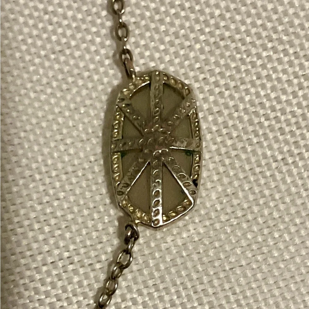 Vintage Kendra Scott Gold Plated Elisa Pendant Necklace - Picture 6 of 6